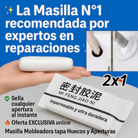 Masilla Selladora Multiusos – Repara y protege tu hogar en minutos 2x1