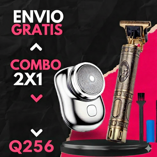 2X1 COMBO AFEITADORA BUDA + MINI SHAVER