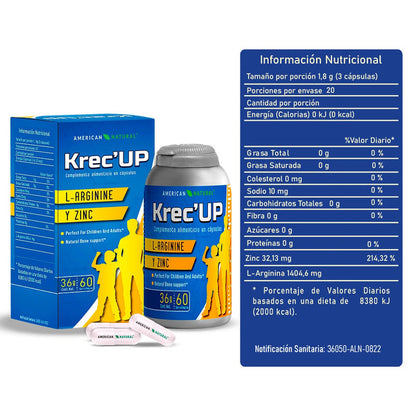 Krec'Up - Activa la hormona de crecimiento